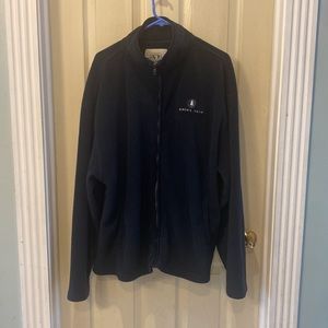 Penn’s Cave Arctic Image fleece coat.  Navy blue.  Barely ever worn.  Men XXL.